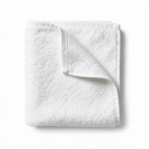 100% Cotton Bath Towel - White