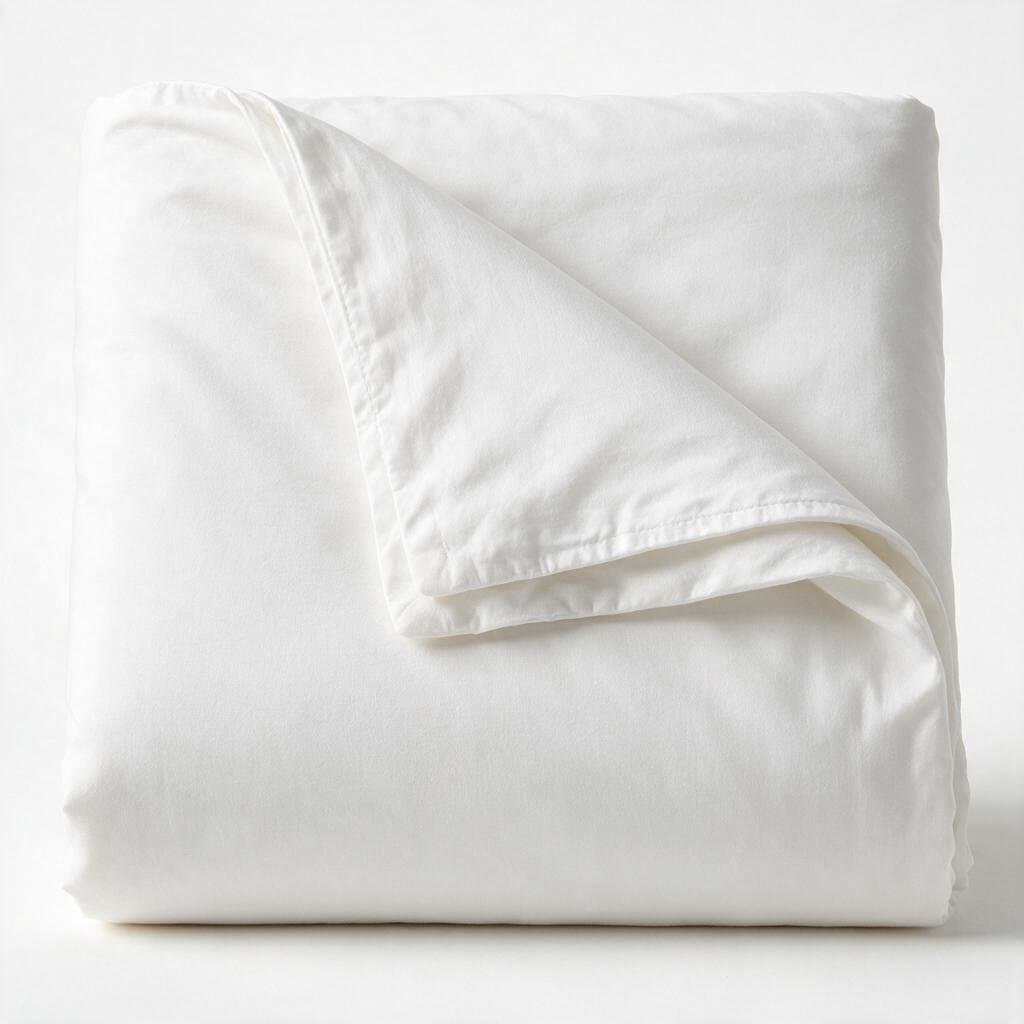 100% Cotton Duvet Cover - White