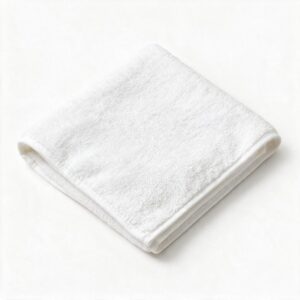 100% Cotton Hand Towel - White