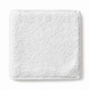 100% Cotton Hand Towel - White - Image 2